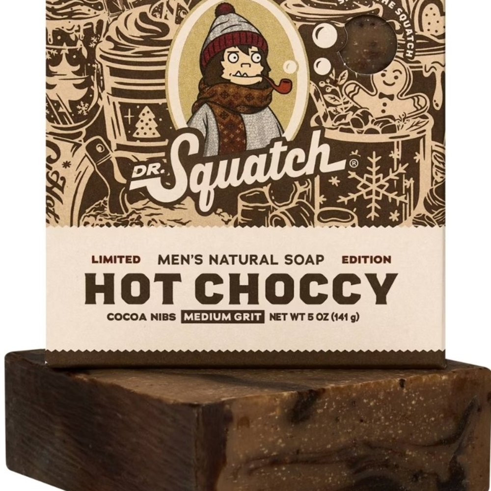 Dr. Squatch Hot Choccy Men's Natural Soap
